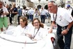 Brescia 15 mei 2008
Start van de Mille Miglia in Brescia. State of art rijdt met 2 porsches mee. Prins Bernhard jr met Menno der Jong. Menno is een vriend en compagnon van Prins Bernhard jr. met Albert Westerman