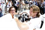 Brescia 15 mei 2008
Start van de Mille Miglia in Brescia. State of art rijdt met 2 porsches mee. Prins Bernhard jr met Menno der Jong. Menno is een vriend en compagnon van Prins Bernhard jr