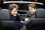 Amsterdam 31 maart 2009
Prins Pieter Christiaan en Prins Floris in audi a5 cabrio op de auto Rai.
Peter Smulders bv