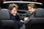 Amsterdam 31 maart 2009
Prins Pieter Christiaan en Prins Floris in audi a5 cabrio op de auto Rai.
Peter Smulders bv