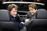 Amsterdam 31 maart 2009
Prins Pieter Christiaan en Prins Floris in audi a5 cabrio op de auto Rai.
Peter Smulders bv