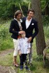 Apeldoorn 30 mei 2008
Prins Maurits Prinses Marilen met Prins Lucas tijdens fotoshoot vanwege 10 jarig huwelijk in de apenheul.