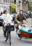 Amsterdam 3 november 2007
Prins Maurits en Prinses Marilene bij La Luz voor Make a Different day. Ze kwamen met de bakfiets.