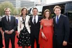 Utrecht 28 april 2009
Pieter v Vollenhoven viert zijn 70e verjaardag in het Beatrix theater in Utrecht. Prins Maurits Prinses Marilene Prins Floris Prinses Aimee zwanger Tjalling ten Cate en Prinses Annette
Peter Smulders bv