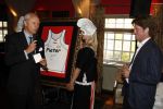 Amstelveen 21 mei 2008
Olympische Lunch Princess waar de T14 hockeystick van Princess wordt gepresenteerd.  Prins Pieter Christiaan  en Job Ubbens