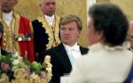 Den Haag 21 april 2009
Staatsbezoek van Koning Carl Gustav en koningin Silvia aan Nederland. Prinses Maxima Koningin Beatrix Prins Willem Alexander Pieter v Vollenhoven en prinses Margriet.
Peter Smulders bv