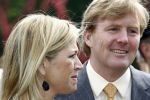 Wassenaar 31 mei 2008
Prinses Maxima en Prins Willem Alexander openen de beeldentuin bij het stadhuis van Wassenaar.