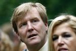 Wassenaar 31 mei 2008
Prinses Maxima en Prins Willem Alexander openen de beeldentuin bij het stadhuis van Wassenaar.