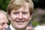 Wassenaar 31 mei 2008
Prinses Maxima en Prins Willem Alexander openen de beeldentuin bij het stadhuis van Wassenaar.