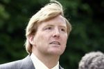 Wassenaar 31 mei 2008
Prinses Maxima en Prins Willem Alexander openen de beeldentuin bij het stadhuis van Wassenaar.