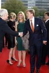 Utrecht 28 april 2009
Pieter v Vollenhoven viert zijn 70e verjaardag in het Beatrix theater in Utrecht. Prinses Maxima en Prins Willem Alexander
Peter Smulders bv