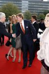 Utrecht 28 april 2009
Pieter v Vollenhoven viert zijn 70e verjaardag in het Beatrix theater in Utrecht. Prinses Maxima en Prins Willem Alexander
Peter Smulders bv