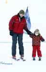 Lech 10 februari 2008
Fotosessie Koninklijke familie. 
Prinses Amalia met Prins Willem Alexander