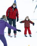 Lech 10 februari 2008
Fotosessie Koninklijke familie. 
Prinses Amalia met Prinses Maxima en Prins Willem Alexander