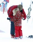 Lech 10 februari 2008
Fotosessie Koninklijke familie. 
Prinses Amalia met Prins Willem Alexander