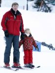 Lech 10 februari 2008
Fotosessie Koninklijke familie. 
Prinses Amalia met Prins Willem Alexander