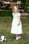 Wassenaar 11 juli 2008
Foto uurtje met prinses Maxima Prins Willem Alexander  en hun dochters Prinses Amalia Prinses Alexia en Prinses Ariane . 
Ze komen aanrijden in bakfiets.