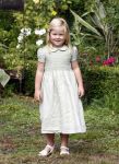 Wassenaar 11 juli 2008
Foto uurtje met prinses Maxima Prins Willem Alexander  en hun dochters Prinses Amalia Prinses Alexia en Prinses Ariane . 
Ze komen aanrijden in bakfiets.