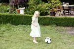 Wassenaar 11 juli 2008
Foto uurtje met prinses Maxima Prins Willem Alexander  en hun dochters Prinses Amalia Prinses Alexia en Prinses Ariane . 
Ze komen aanrijden in bakfiets.