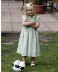 Wassenaar 11 juli 2008
Foto uurtje met prinses Maxima Prins Willem Alexander  en hun dochters Prinses Amalia Prinses Alexia en Prinses Ariane . 
Ze komen aanrijden in bakfiets.