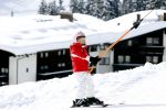Lech 16 februari 2009
Fotosessie met de koninklijke familie in Oberlech. Koningin Beatrix Prins Willem Alexander Prinses Maxima Amalia Alexia Ariane Prins Constantijn Prins es Laurentien Claus Cazimir Eloise en  Leonore.
Peter Smulders bv