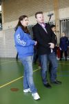 Almere 20 maart 2009
Prins Pieter Christiaan en zijn vrouw Prinses Anita bij sporthal in almere voor Make a difference day.
Peter Smulders bv