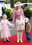 Den Haag 20 oktober 2007
Doop prinses Ariane . een zwangere prinses Annette met Isabelle en Sam