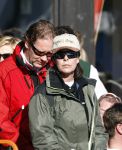 Lech 26 februari 2008
Prinses Caroline v Monaco en Prins Ernst v Hannover op skivakantie in lech.  Ze steken allebei een sigaret op.
Peter Smulders bv