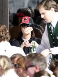 Lech 26 februari 2008
Prinses Caroline v Monaco en Prins Ernst v Hannover op skivakantie in lech.  Ze steken allebei een sigaret op.
Peter Smulders bv