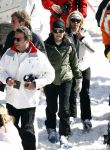Lech 26 februari 2008
Prinses Caroline v Monaco en Prins Ernst v Hannover op skivakantie in lech.  Ze steken allebei een sigaret op.
Peter Smulders bv