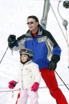 Lech 16 februari 2009
Fotosessie met de koninklijke familie in Oberlech. Koningin Beatrix Prins Willem Alexander Prinses Maxima Amalia Alexia Ariane Prins Constantijn Prins es Laurentien Claus Cazimir Eloise en  Leonore.
Peter Smulders bv