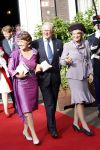 Den Haag 20 oktober 2007
Doop prinses Ariane . Pieter v Vollenhoven met prinses Margriet en Prinses Irene