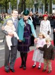 Den Haag 20 oktober 2007
Dop prinses Ariane. Prinses Laurentien Prins Constantijn met hun kinderen Eloise Claus Casimir en Leonore.
Peter Smulders bv