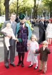 Den Haag 20 oktober 2007
Dop prinses Ariane. Prinses Laurentien Prins Constantijn met hun kinderen Eloise Claus Casimir en Leonore.
