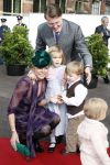 Den Haag 20 oktober 2007
Dop prinses Ariane. Prinses Laurentien Prins Constantijn met hun kinderen Eloise Claus Casimir en Leonore.