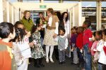 Amsterdam 23 januari 2008
Prinses Laurentien tijdens voorleesdag in bibliotheek met kinderen.