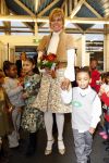Amsterdam 23 januari 2008
Prinses Laurentien tijdens voorleesdag in bibliotheek met kinderen.
