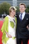 Utrecht 28 april 2009
Pieter v Vollenhoven viert zijn 70e verjaardag in het Beatrix theater in Utrecht. Prinses laurentien en Prins Constantijn
Peter Smulders bv