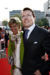 Utrecht 28 april 2009
Pieter v Vollenhoven viert zijn 70e verjaardag in het Beatrix theater in Utrecht. Prinses laurentien en Prins Constantijn
Peter Smulders bv