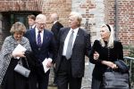 Wassenaar 3 april 2008
Herdenkingsdienst soldaat van oranje Erik Hazelhoff  in kerk wassenaar. Prin ses Margriet Pieter v Vollenhoven  en Rutger Hauer met zijn vrouw
Peter Smulders bv