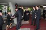 Apeldoorn, 8 Mei 2009
Speciale Herdenkingsdienst voor de slachtoffers van de ramp op Koninginnedag
Veel Politie, overal afzettingen met grote betonblokken.
Prinses Margriet
Foto Peter Smulders