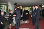 Apeldoorn, 8 Mei 2009
Speciale Herdenkingsdienst voor de slachtoffers van de ramp op Koninginnedag
Veel Politie, overal afzettingen met grote betonblokken.
Prinses Margriet
Foto Peter Smulders