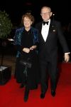Amsterdam 19 december 2007
Prinses Margriet en Pieter v Vollenhoven arriveren bij de RAI bij de sportman van het jaar. Erica Terpstra ontvangt ze.