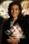 Amsterdam 22 november
Prinses Marilene bij presentatie tijdschrift Oog in het rijksmuseum.  Marilene met tijdschrift