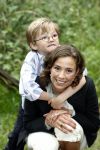 Apeldoorn 30 mei 2008
Prinses Marilen en hun kinderen tijdens fotoshoot vanwege 10 jarig huwelijk in de apenheul.