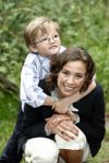 Apeldoorn 30 mei 2008
Prinses Marilen en hun kinderen tijdens fotoshoot vanwege 10 jarig huwelijk in de apenheul.