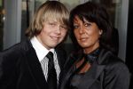 Rotterdam 16 december 2007
premiere Evita in het nieuwe Luxor theater. Rachel Hazes met zoon Andre jr