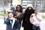 Amsterdam 4 februari 2009
Ramona Rjesus met haar kinderen en kleinkind.
Peter Smulders bv
