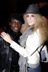 Amsterdam 28 januari 2008
Modeshow van oa Simone v Trojen op de amsterdam fashion week. Regilio Tuur en zijn vriendin Josh met petjes hoedjes