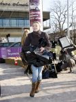 Amsterdam 31 januari 2009
Fajah Lourens Lieke v Lexmond en Renate Verbaan doen mee aan race met de nieuwe Toyota iq op de parkeerplaats bij het Okura.
Peter Smulders bv